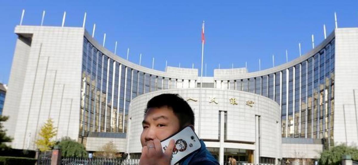 China central bank injects $112.8 billion in October via policy tools