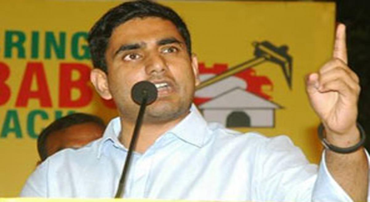 Lokesh on a mission to revive TDP in Telangana