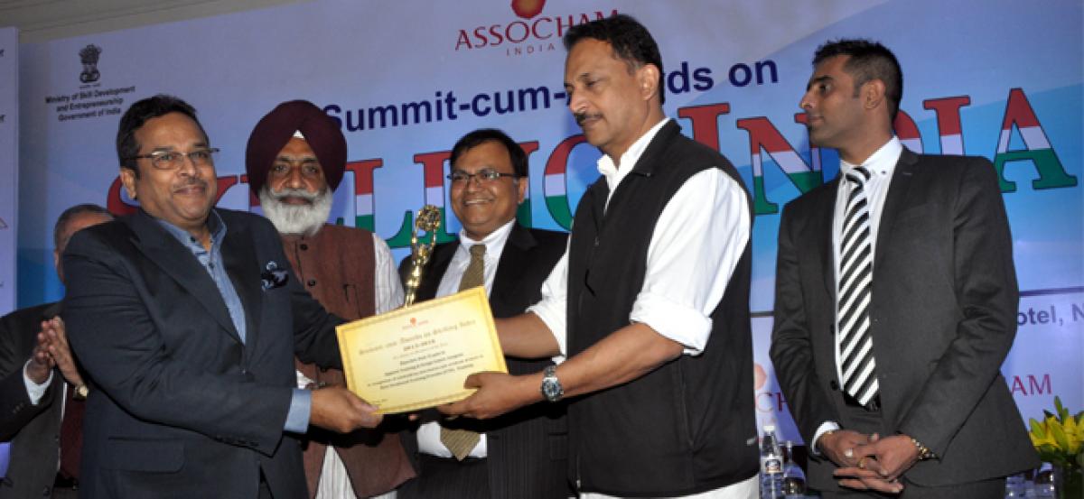 Assocham honours ATDC with Best Vocational Training Provider Training