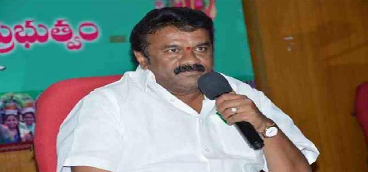 Free fish seed will help fishermen net profits: Srinivas Yadav