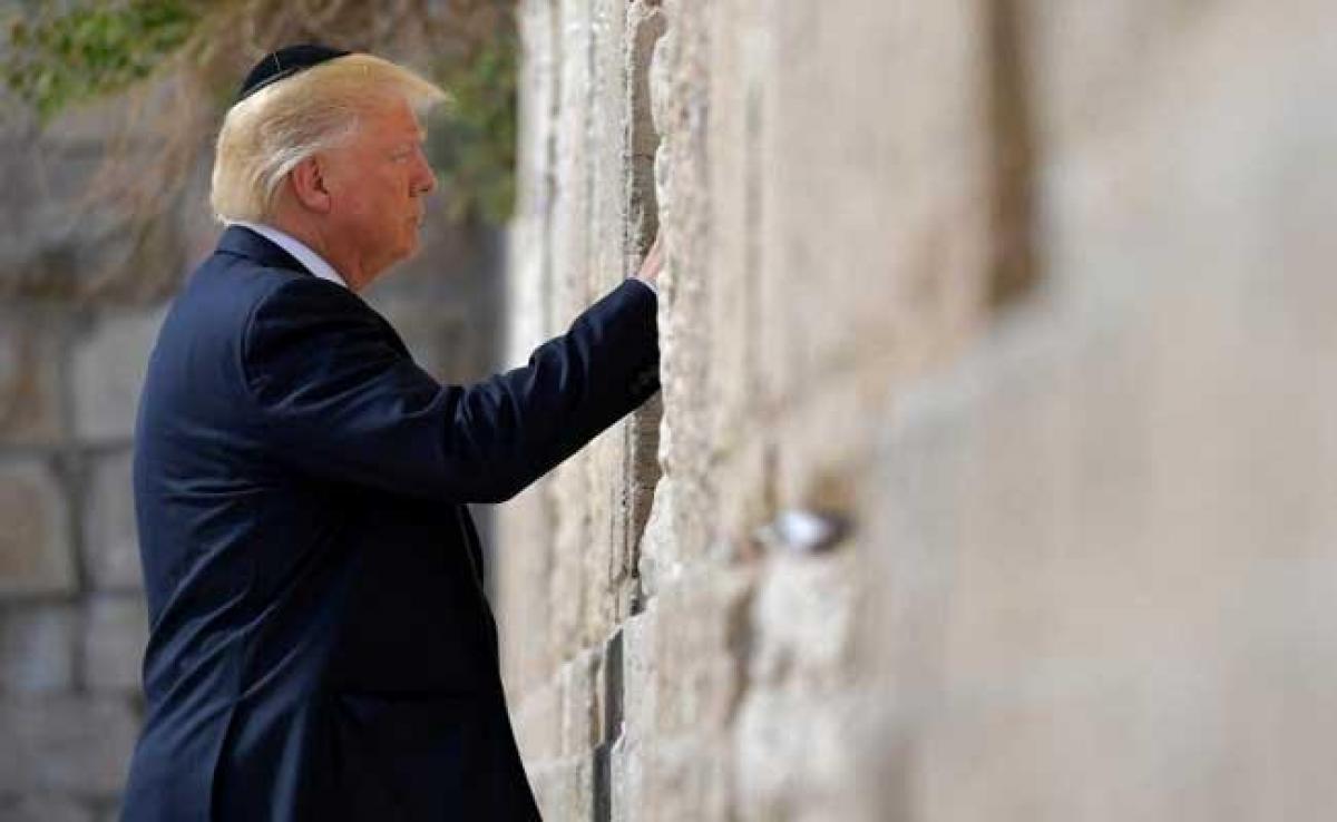 Donald Trump Becomes First Sitting US President To Visit The Western Wall