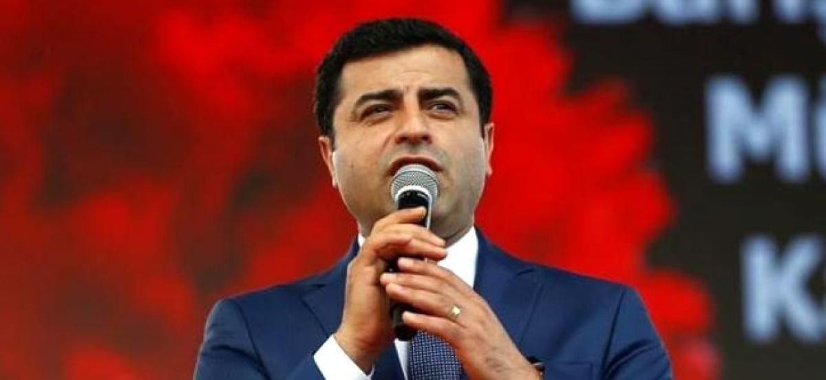 Turkey prosecutors seek 5 years in jail for pro-Kurdish party leader -media