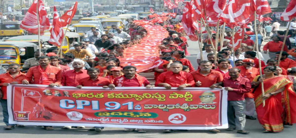 CPI vows to end suppression of poor