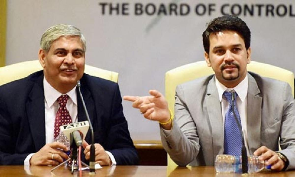 Manohar influencing ICC against BCCI: Thakur