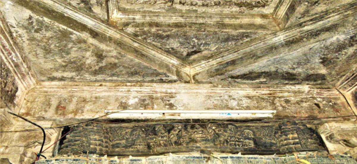 Ancient murals found in Nameswara temple