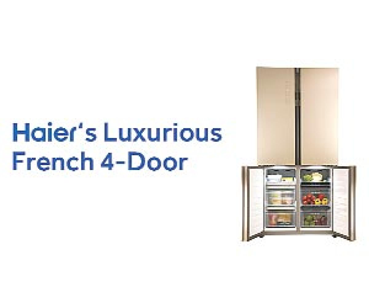 Haeir launches 4-door refrigerator