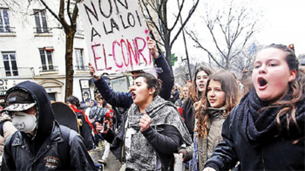 General strike in France to reject labour reform