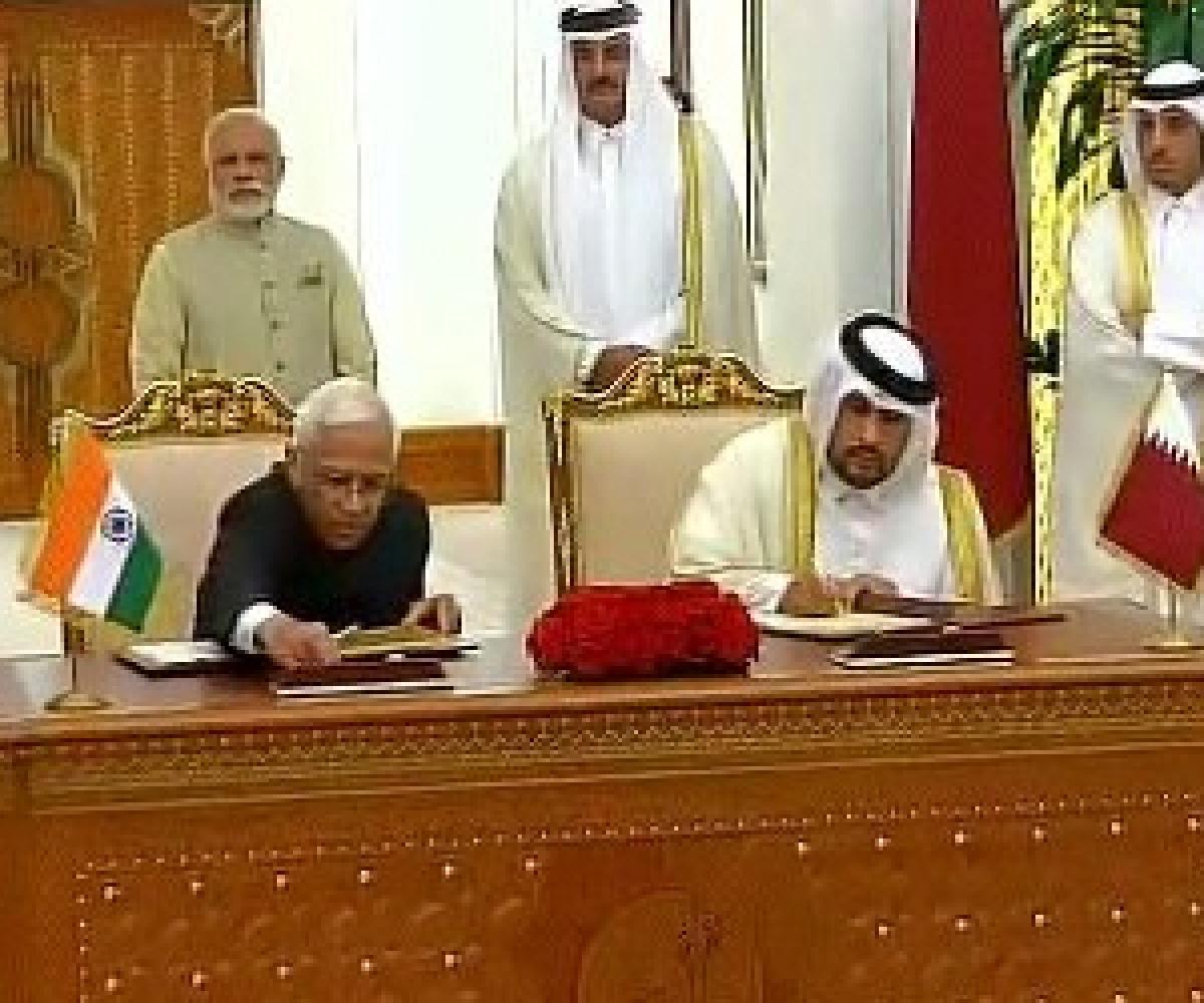 India, Qatar inks seven agreements to bolster ties