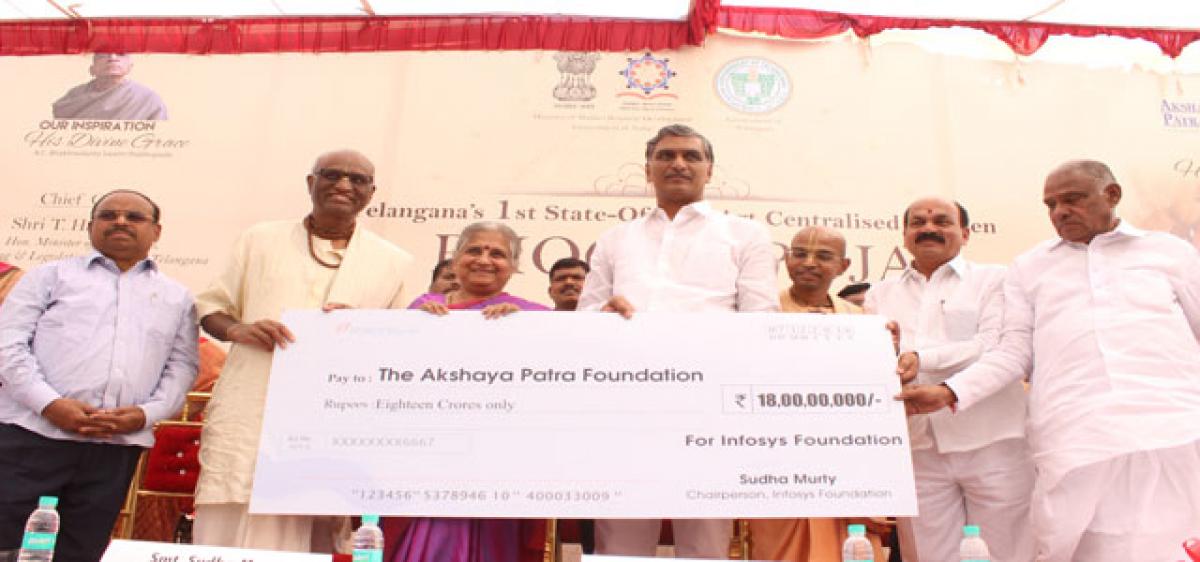 1 lakh kids to get mid-day meals with Akshaya Patra boost