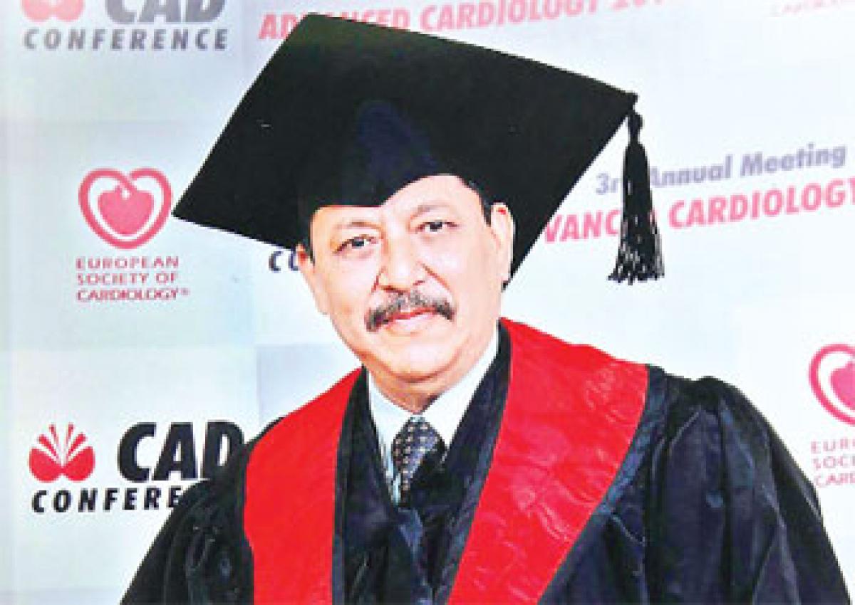 Hyderabad Cardiologist gets Euro college fellowship