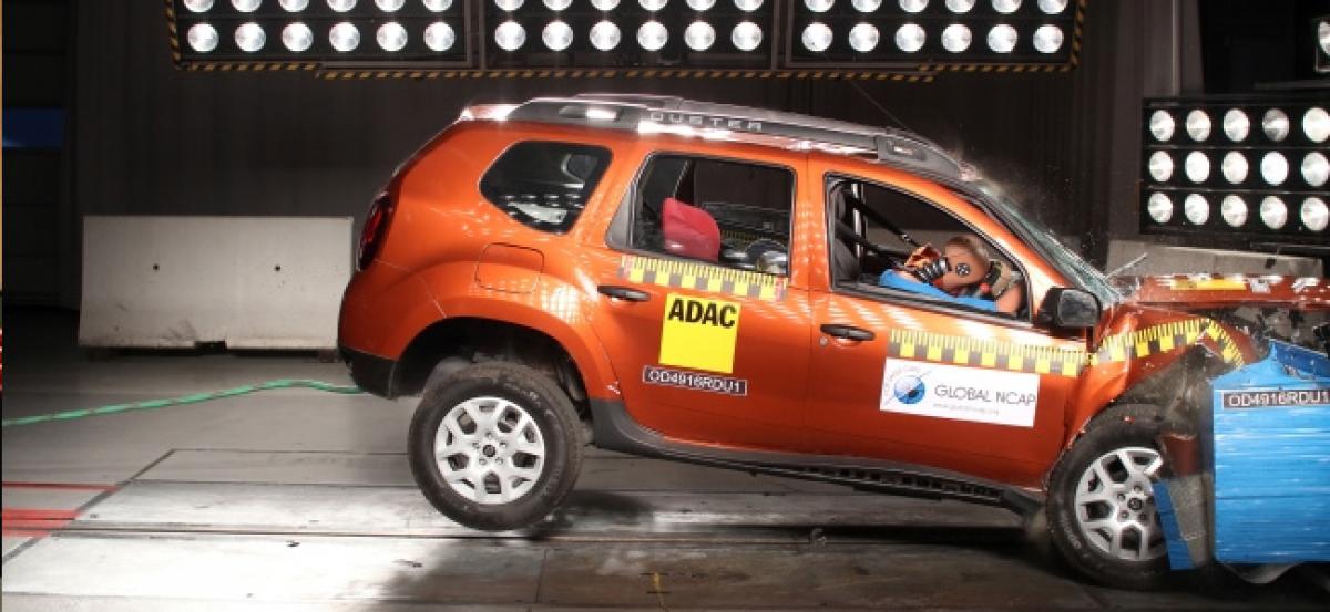 Renault Duster Scores Zero In Global NCAP Crash Tests