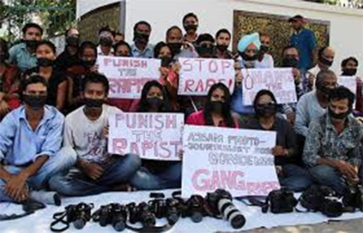 Assam journalists protest brutal assaults on media