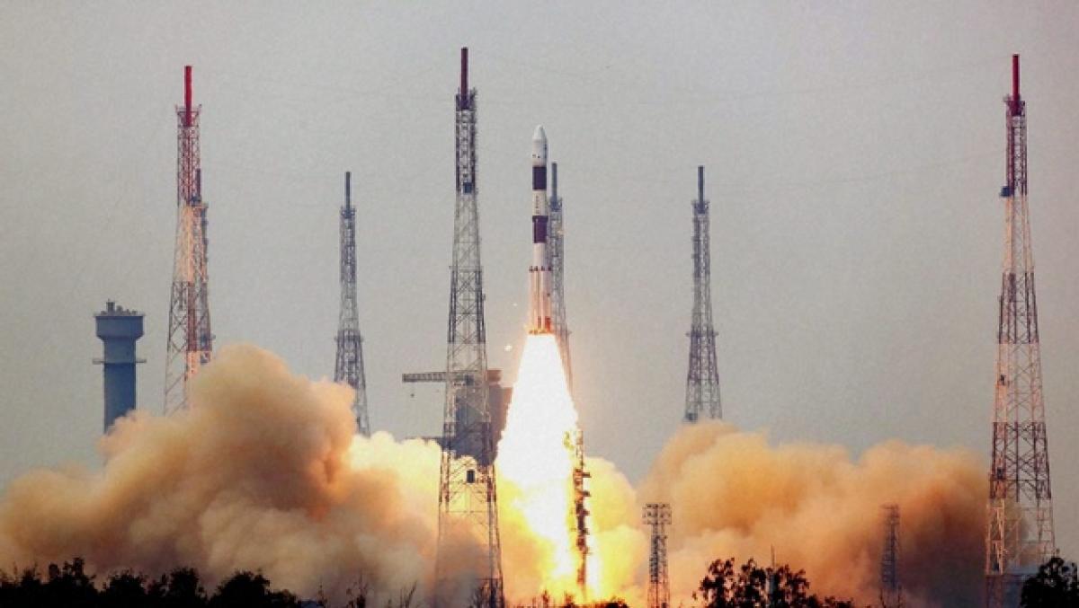 ISRO rocket lifts off record 20 satellites