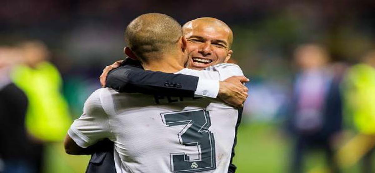 Pepe’s jibe at Zinedine Zidane