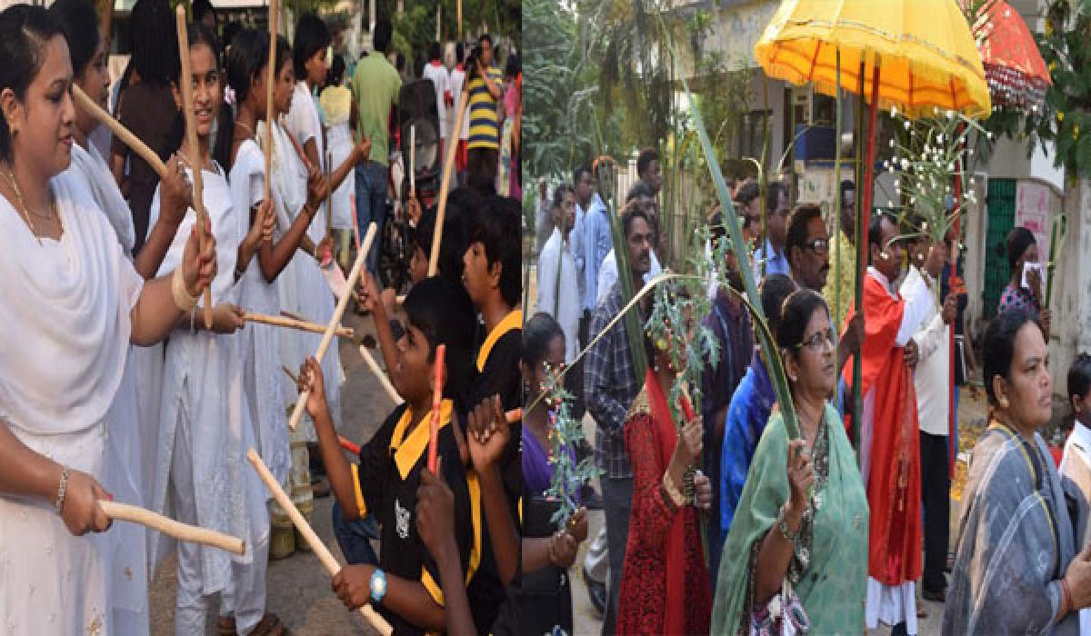 Religious fervour marks Palm Sunday celebration