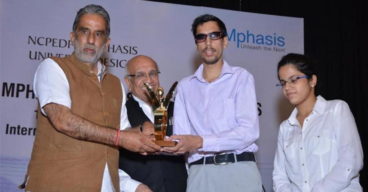 NCPEDP-Mphasis Universal Design Awards given away in the capital