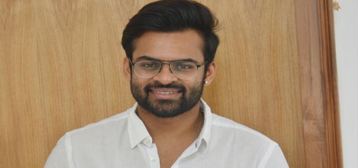 I am a director’s actor: Sai Dharam Tej