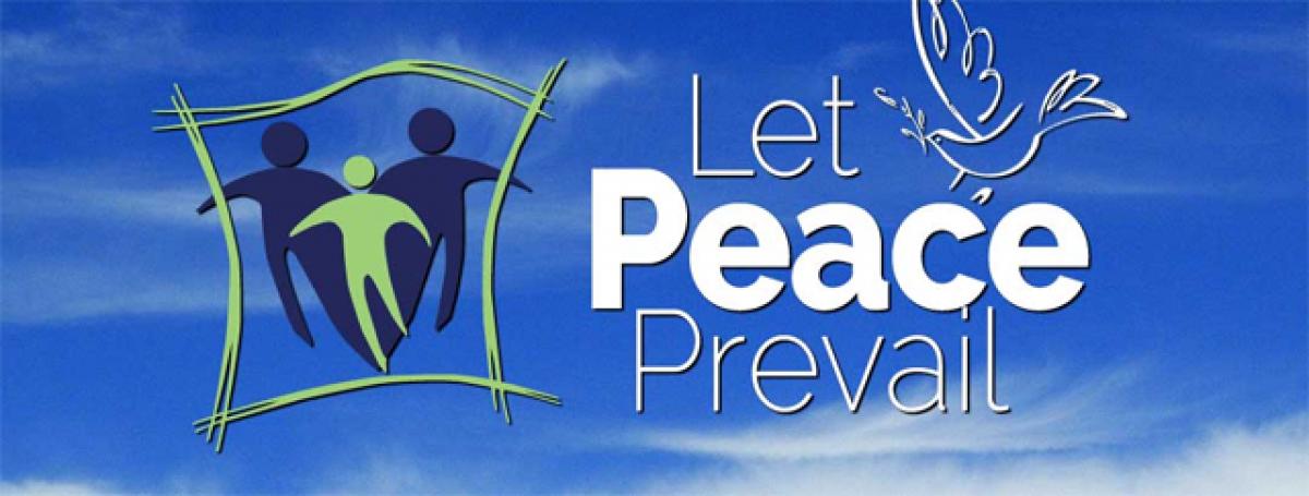 Let peace prevail