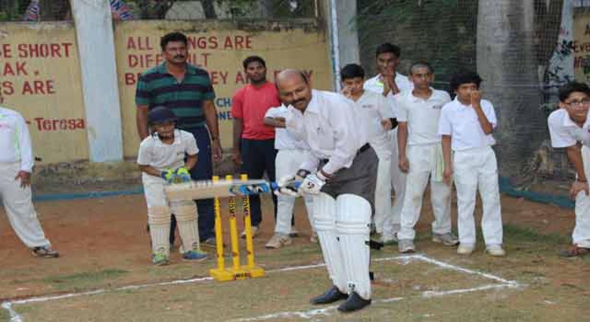 Sarojini Academy gets new turf wicket