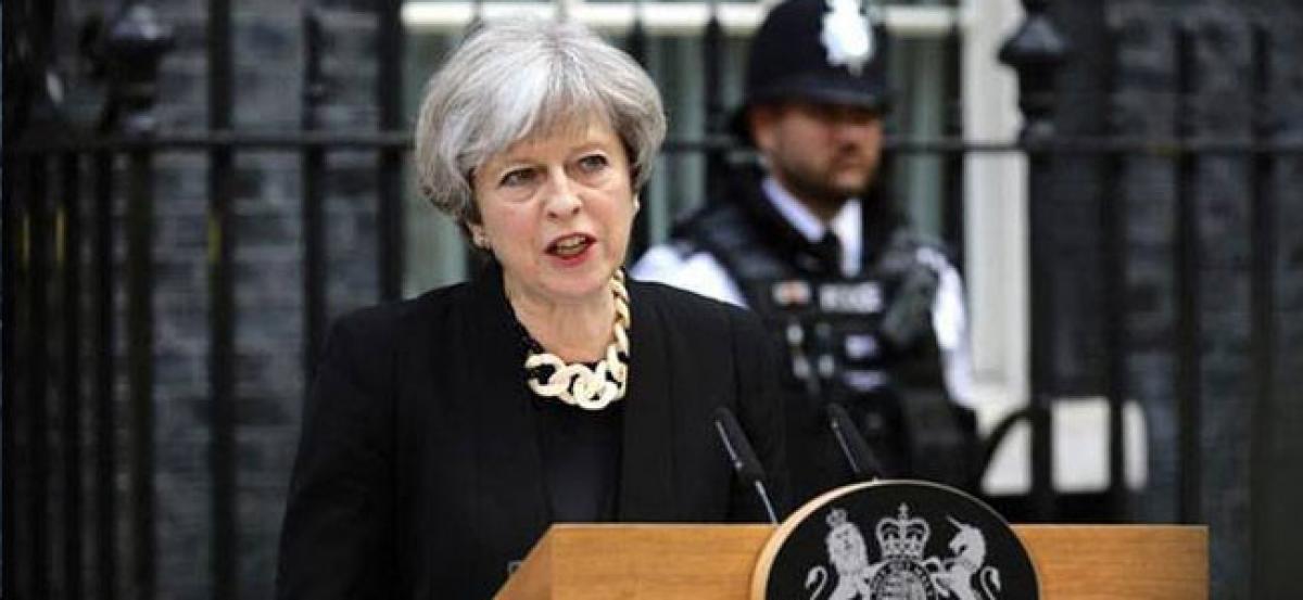 May calls London attack a strike on free world