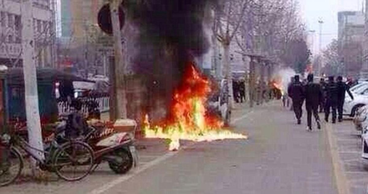 Chinese farmers fortune burnt with him as per last wish