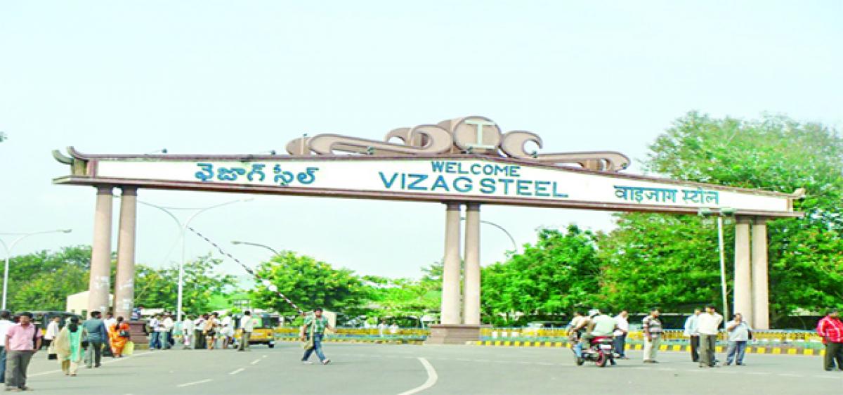 Vizag Steel plant worker dies