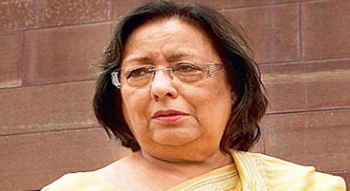 Septuagenarian Heptulla resigns