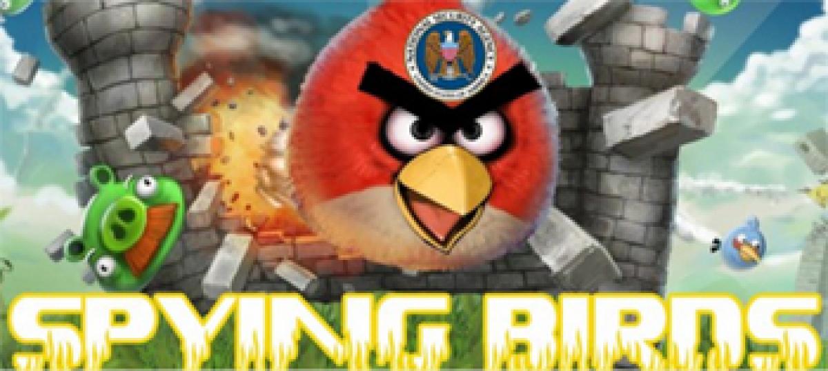 Hacked! Angry birds turns into Spying Birds with NSA logo