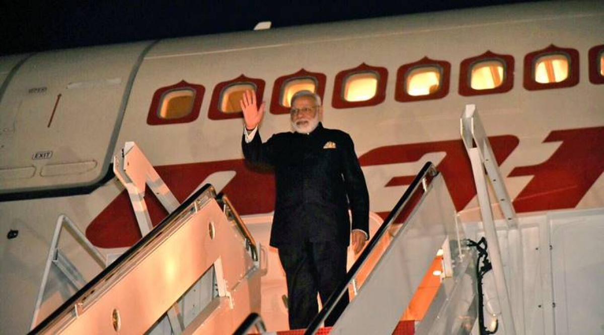 PM Narendra Modi Leaves For The Netherlands After Concluding US Trip