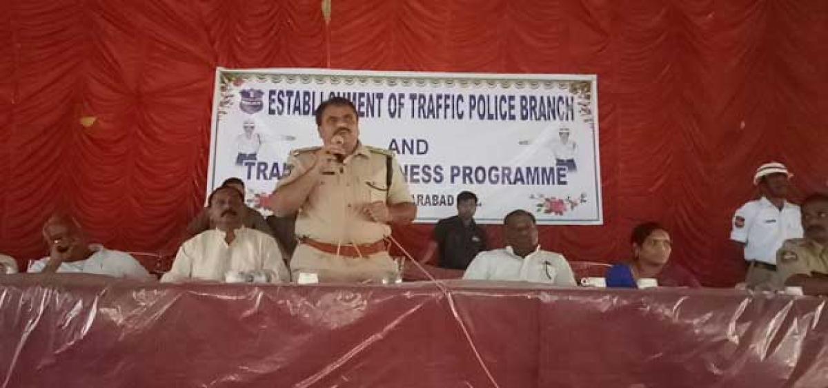 Awareness programme on traffic