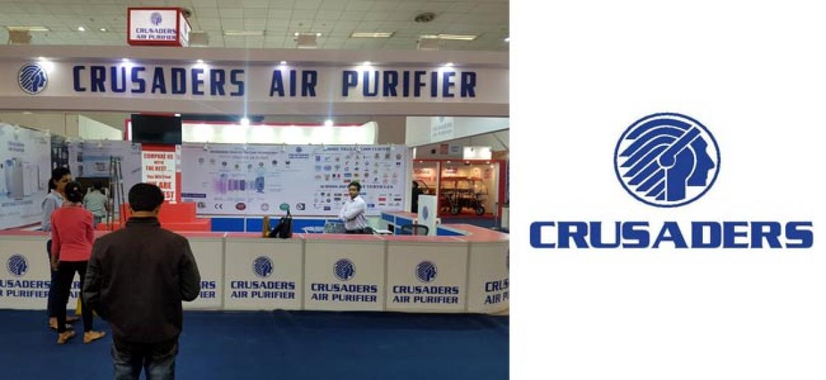 Crusaders Demonstrates Its Industry Leading Air purifiers At India International Trade Fair