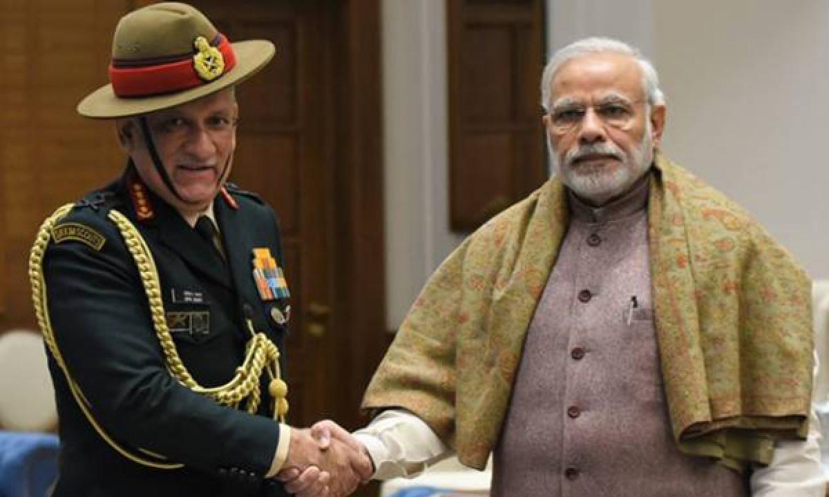 PM Modi wishes soldiers on the Army Day