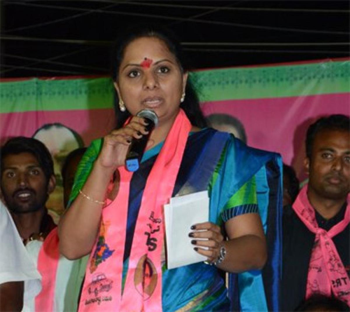 Naidu’s campaign won’t help TD, says Kavitha