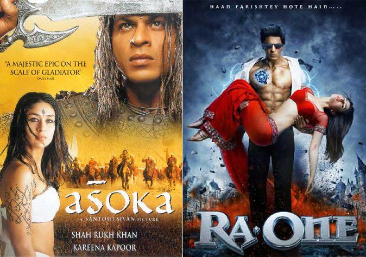 Asoka & Ra.One are SRKs most beautiful journeys