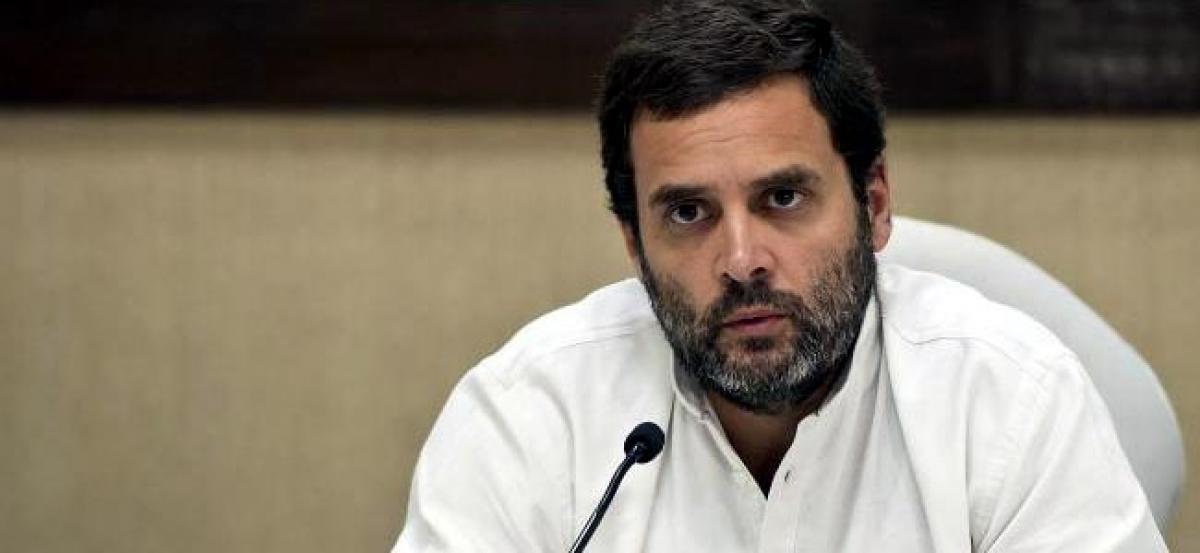 Mahatma Gandhi united people: Rahul