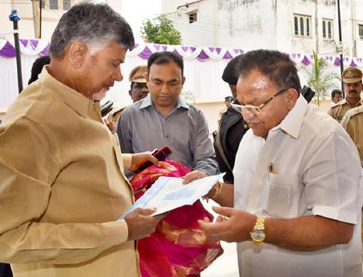 AP CM invited to Brahmotsavam