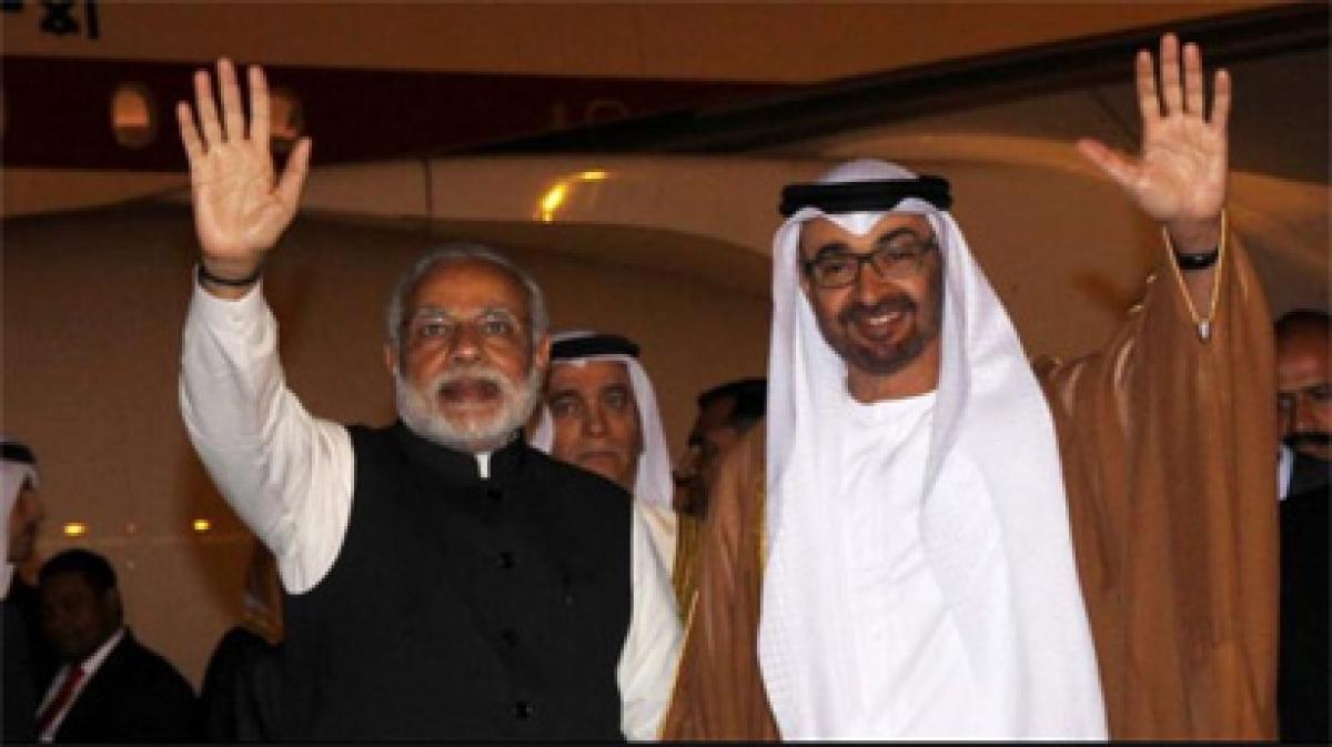 Indian PM Narendra Modis special welcome for Saudi Crown Prince HH Sheikh Mohammed bin Zayed Al Nahyan
