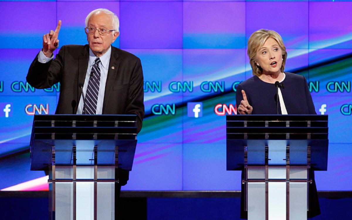 Bernie Sanders says Hillary Clinton not eligible for presidency