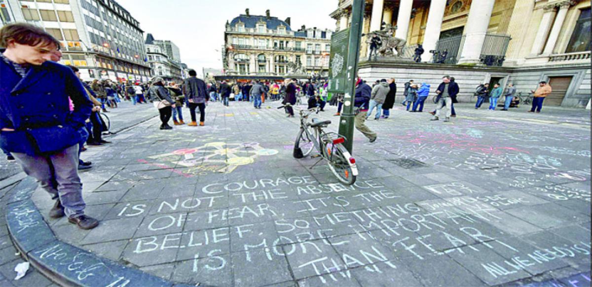 Brussels attack suspect still at large