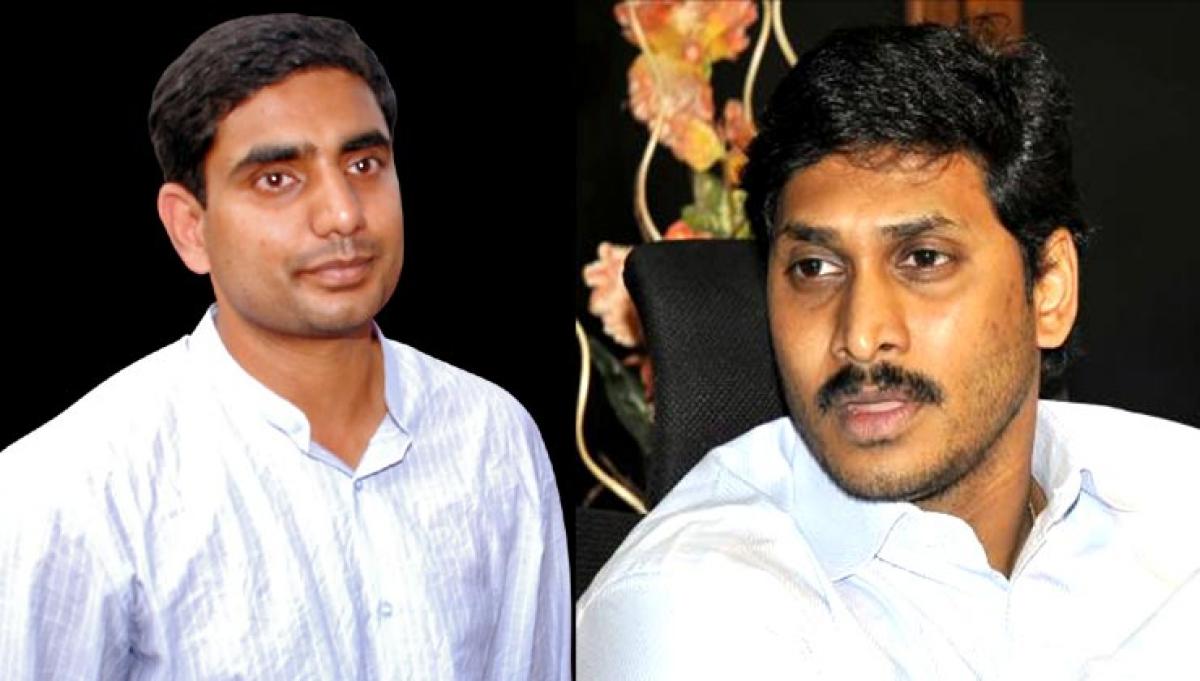 Lokesh makes fun of YS Jagans criticism of AP Govt