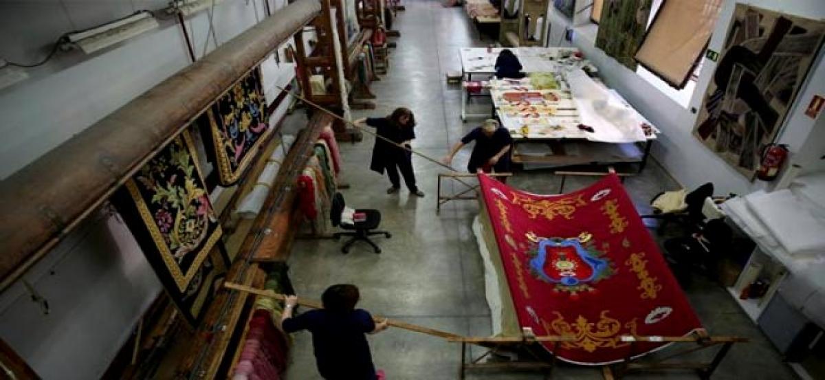 Centuries-old Spanish tapestry factory saved from bankruptcy