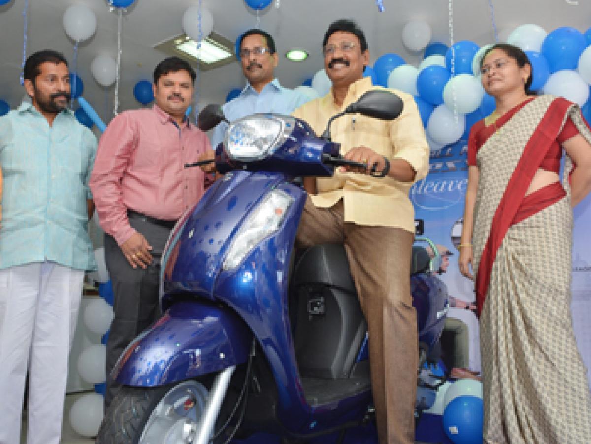 MLA Gadde Rammohan unveils new Access 125