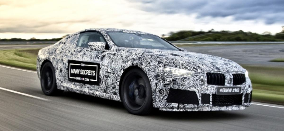 BMW M8 Unveiled, Albeit Under Camouflage