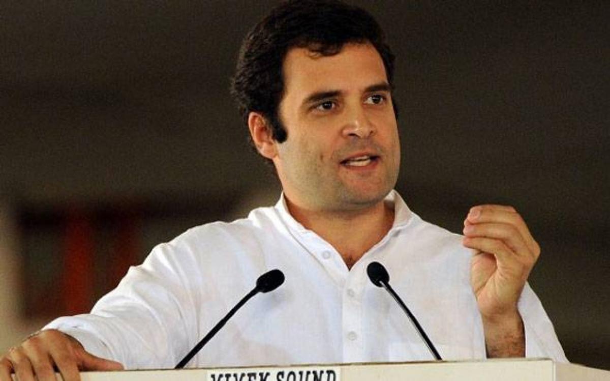 Where are achhe din, Rahul mocks Modi government