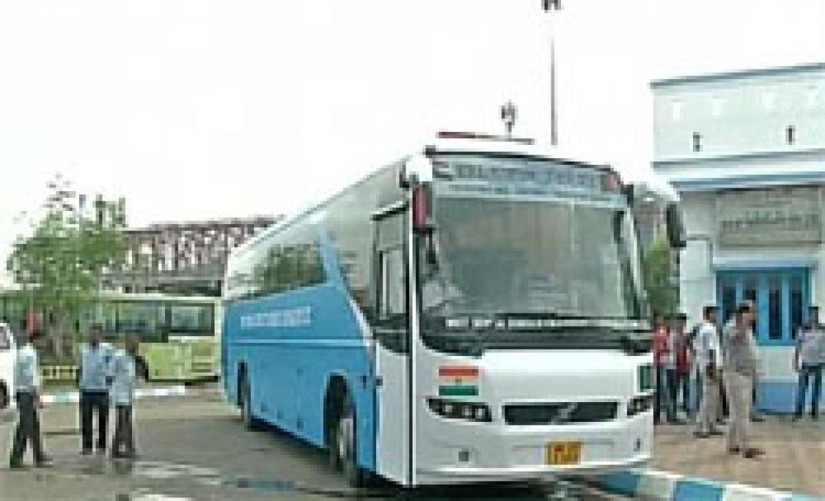 Kolkata-Dhaka-Agartala Bus Reaches Tripura From Bangladesh