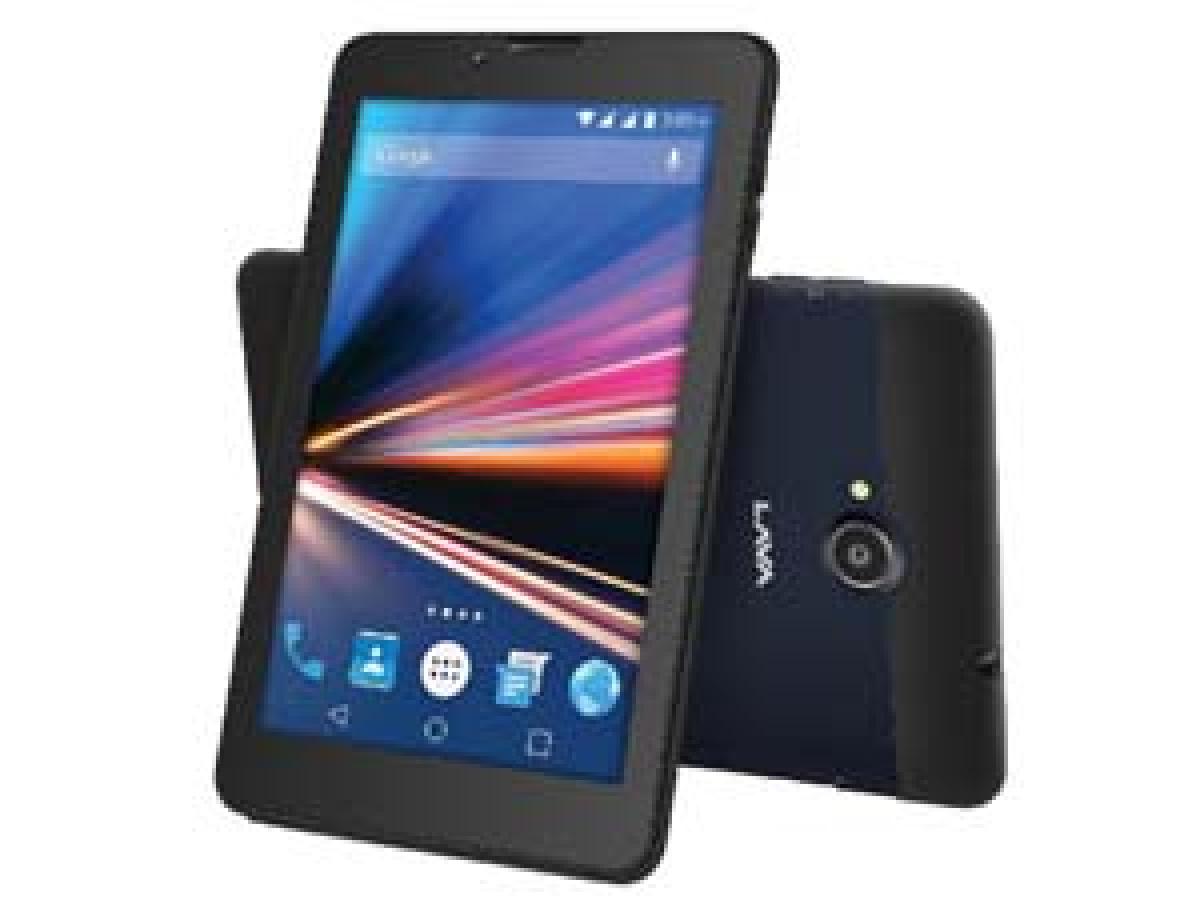 LAVA launches its first 4G-enabled tablet at 8,799