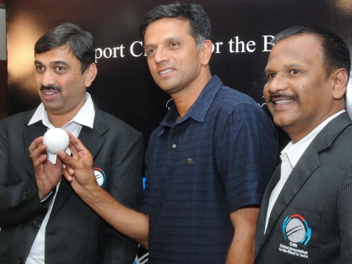 Rahul Dravid announced brand ambassador for Second T20 World Cup For Blind