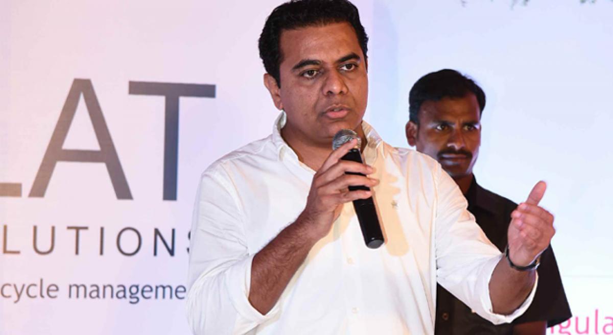 KTR inaugurates Eclat Solutions.