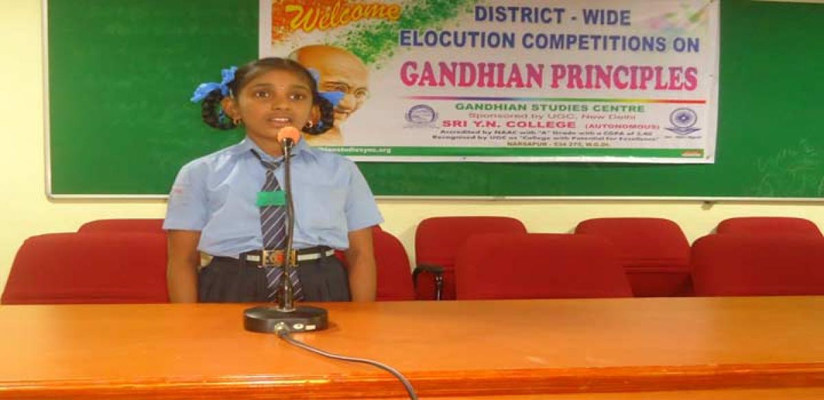 Next gen keeps Gandhigiri alive