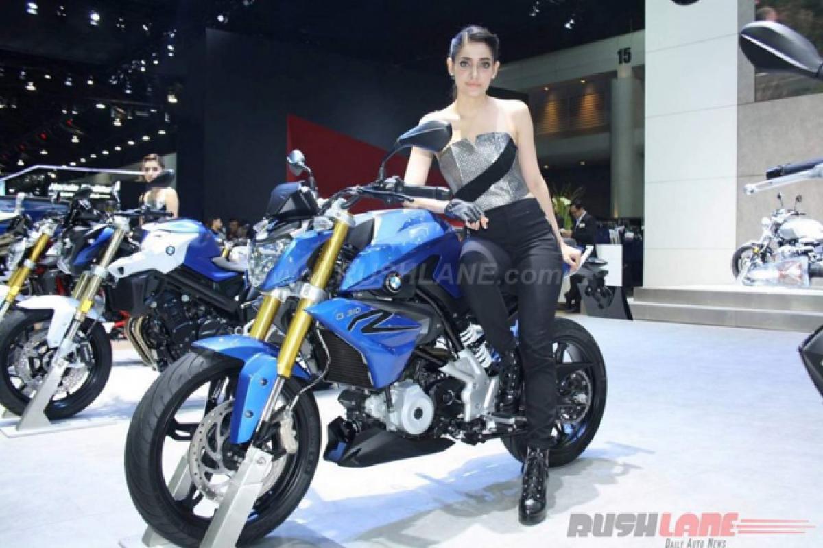 Bangkok Motor Show 2016 gives a glimpse of BMW G310R